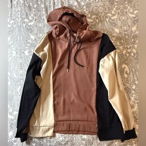 Men's Colorblock Hoodie Jacket